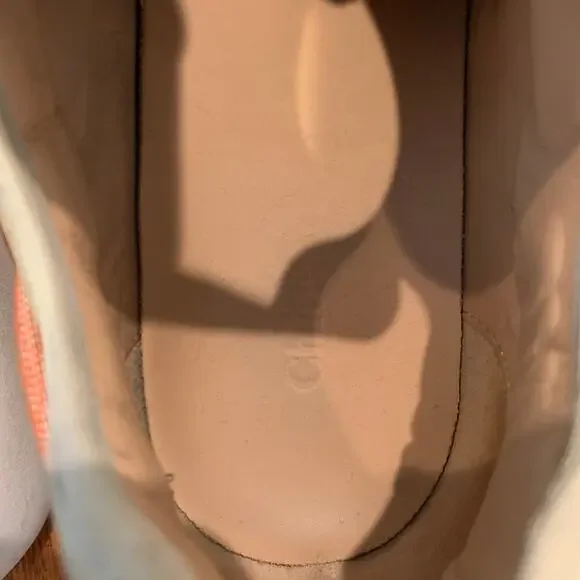 Chloe Sonnie Low Top Women's Sneaker | Tan Orange | Size EU 39/US 9 - Picture 13 of 14